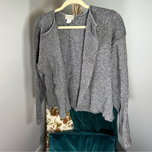 Grey Coldwater Creek Slouchy Cardigan - Picture 8 of 8